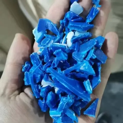 Полиэтилен HDPE, натуральные переработанные пластиковые гранулы, дешевое предложение, HDPE Синие барабаны Regrind/HDPE