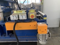 Machine de formage de profilés en C et en Z entièrement automatique à haute productivité, à commande PLC, à entraînement moteur, avec rouleaux de 260 mm de diamètre