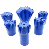 Foret conique rotatif pour forage de puits, 7 boutons, 32mm 34mm 36mm, en acier au carbone forgé, outil de forage haute performance