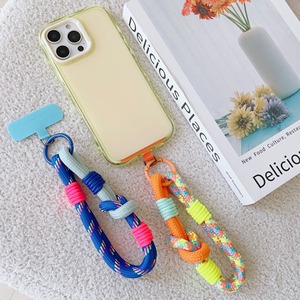 เคสโทรศัพท์แบบหนา สายคล้องโทรศัพท์แบบสร้อยข้อมือ จี้ห้อยโทรศัพท์หลากสี สายคล้องข้อมือสั้นสำหรับโทรศัพท์ - Product Image 6
