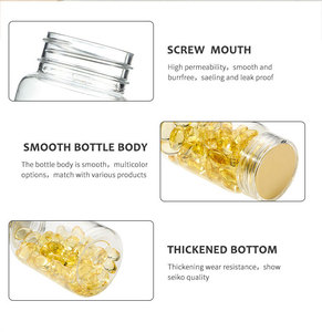 100ml Sản phẩm nhựa dễ thương <span class=keywords><strong>Pill</strong></span> Chai Y học mini rỗng phân hủy sinh học Capsule chai bao bì cho thuốc - Product Image 4