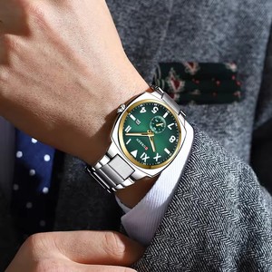 CURREN 8472 Orologio da Uomo Originale di Lusso <span class=keywords><strong>con</strong></span> Calendario e Data, Display <span class=keywords><strong>con</strong></span> <span class=keywords><strong>Numeri</strong></span>, Moda in Acciaio Inossidabile, Impermeabile e Luminoso - Product Image 2