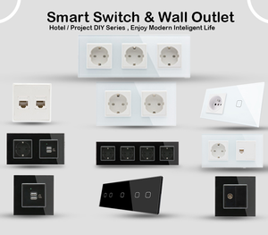 Prises intelligentes CNSKOU standard UK/EU, vente en gros, télécommande Alexa <span class=keywords><strong>SmartLife</strong></span> pour l'<span class=keywords><strong>application</strong></span> Tuya, Zigbee Wifi 16A - Product Image 1