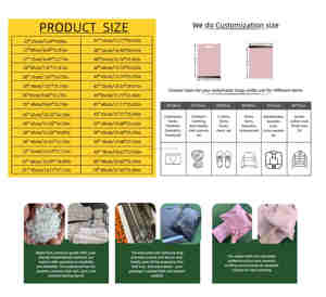 Bolsas de Correo de Polietileno Personalizadas a Todo Color, 10x13 Pulgadas, Mate, Resistentes a Desgarros, para Marcas de Ropa, Diseño de Lunares, MOQ Bajo de 100 Piezas - Product Image 3