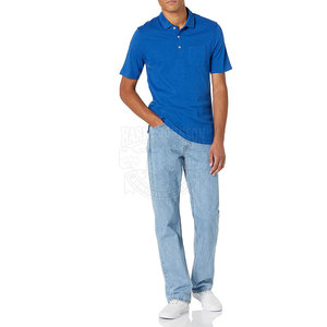 Polos de Hombre de Alta Calidad, Corte Ajustado, Última Moda, Ligeros, Estilo Casual, con Logotipo Personalizado, MOQ Bajo - Product Image 3
