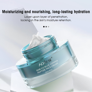 Ensemble de soins de la peau Ghk Cu avec logo personnalisé, ensemble de soins de la peau réparateur pour le <span class=keywords><strong>visage</strong></span>, raffermissant, anti-rides, au peptide de cuivre bleu - Product Image 6