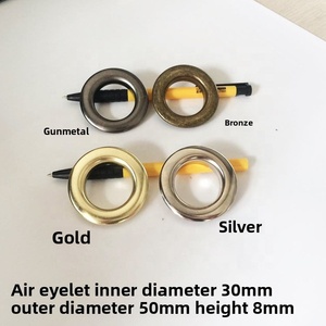 NUOVI Occhielli in Acciaio Inox Placcato 6mm 12mm 20mm 25mm 30mm 40mm <span class=keywords><strong>per</strong></span> Cinture, Borse, Scarpe, Cappelli, Tende, Teli, Striscioni - Product Image 5