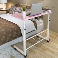 Table d'ordinateur pliable, réglable, pour ordinateur portable, Simple, pliable, réglable en hauteur, mobile, bureau de lit