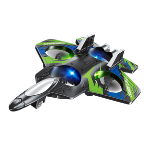 2.4G di Jet da combattimento in schiuma telecomandata aereo RC con batterie e caricabatterie 80m distanza di controllo per uso esterno giocattolo per bambini - Product Image 1