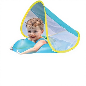 Collier anti-étouffement pour bébé <span class=keywords><strong>avec</strong></span> auvent, protection environnementale, matériau PVC pour nouveau-né de 0 à 12 mois - Product Image 1