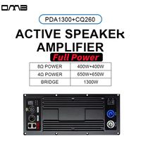 Module de Carte d'Amplificateur Actif Professionnel Audio Numérique 400W Classe D DSP 2 Canaux pour Enceinte de Système Line Array