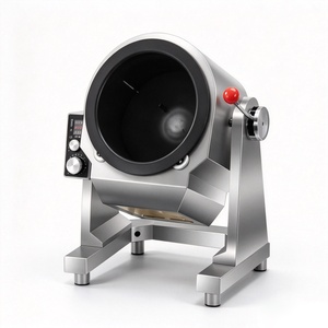 Robot Automático para Freír Arroz para Cocina Comercial, 3500W, Wok Rotatorio Electromagnético de 260 mm de Diámetro, Mezclador Automático Inteligente - Product Image 6