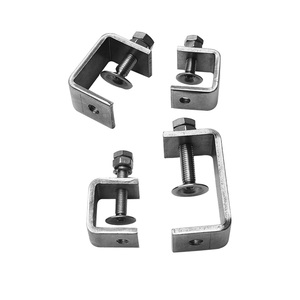 Tùy Chỉnh 304 Thép Không Gỉ C Kẹp Mini Tiger Kẹp Nhiệm Vụ Nặng Nề Kim Loại <span class=keywords><strong>U</strong></span> Kẹp Với Ổn Định Mở Rộng Hàm - Product Image 2