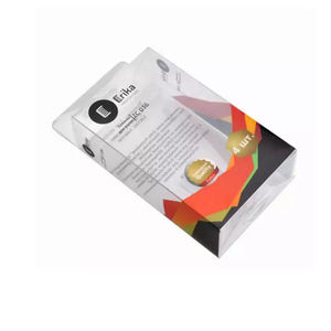 Luxus PET Material Perücke Verpackung Kissen Papier Geschenk boxen Einweg griff Benutzer definiertes Logo Niedriges MOQ für kosmetische Aufbewahrung bündel - Product Image 2