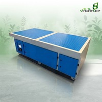 Plateforme industrielle anti-déformation à longue vibration pour ponçage à sec sur ligne d'assemblage, avec structure en acier épais