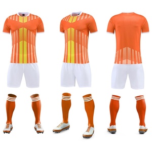 Uniforme de Fútbol de Manga Corta para Hombre y Mujer, Camisetas para Estudiantes, Uniforme Escolar, Uniforme de Entrenamiento, Uniforme de Competición, Uniforme de Equipo, Impresión de Número Personalizada - Product Image 3