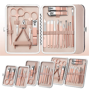 Wellflyer MS-1260 Chuyên Nghiệp Bền Xách Tay Rose Gold Làm Móng Bộ 18/10/7Pcs Kit Chăm Sóc Sắc Đẹp Cắt Móng Tay Tùy Chỉnh - Product Image 5