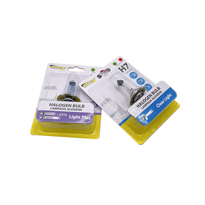 Fsc chứng nhận tùy chỉnh in đầu chèn thẻ bóng đèn vỏ sò rõ ràng nhựa vỉ gói bao bì thẻ - Product Image 5