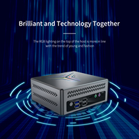SOYEER Factory Mini Pc AM02 AMD Ry/Zen 7 Athlon 300u Win10pro/Linux Desktop Gaming Pc 4K HD Graphics 8GB DDR4 256GB