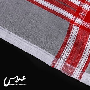 Yashmagh rouge 100% coton 100s 80s de haute qualité, foulard carré arabe pour hommes, vente chaude pour l'été - Product Image 3
