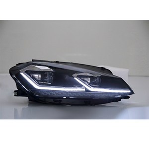 Venta de fábrica parachoques delantero faro actualización GT estilo LED faros delanteros para Volkswagen VW <span class=keywords><strong>Golf</strong></span> <span class=keywords><strong>7</strong></span> <span class=keywords><strong>Golf</strong></span> <span class=keywords><strong>7</strong></span>,5 2013-2020 - Product Image 3