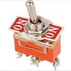 E-ten1121 1121 Type Toggle Switch rocker switches 15A 250VAC ON/ON DPDT 2 Position 3-Terminals