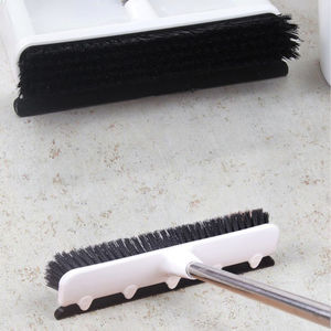 Brosse <span class=keywords><strong>de</strong></span> nettoyage des sols <span class=keywords><strong>de</strong></span> cuisine 2 en 1 <span class=keywords><strong>à</strong></span> poils en nylon avec long manche Nettoyeur <span class=keywords><strong>de</strong></span> coulis <span class=keywords><strong>de</strong></span> <span class=keywords><strong>carreaux</strong></span> en plastique Nettoyeur <span class=keywords><strong>de</strong></span> joints <span class=keywords><strong>de</strong></span> <span class=keywords><strong>carreaux</strong></span> en profondeur Rondelle <span class=keywords><strong>de</strong></span> grattoir - Product Image 2