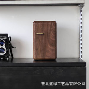 Wooden Jewelry Box Drawer Style Large Capacity <b>Storage</b> For Rings Necklaces <b>Dressing</b> <b>Table</b> Organizing - Product Image 5