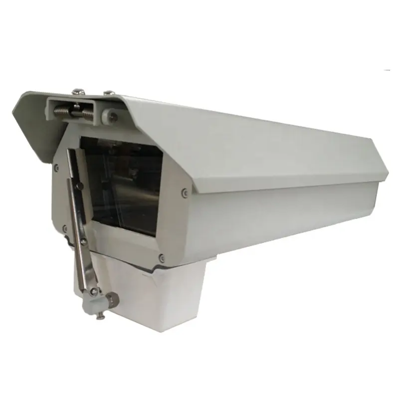 4515 Großes Schutz gehäuse aus Aluminium legierung mit Wischer für Überwachungs sicherheit CCTV-Kamera
