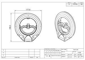 Chroming Kẽm Hợp Kim Bền Flush <span class=keywords><strong>D</strong></span>-<span class=keywords><strong>Ring</strong></span> Khóa Xử Lý Chốt RV Thuyền Xe Tải Hộp Công Cụ Chống Trộm Chìa Khóa Mái Chèo Khóa - Product Image 6