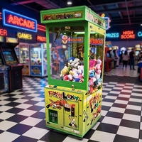 Machine à griffes à monnayeur de style britannique, type grue, pour la distribution de jouets, cadeaux et prix, avec jeu Key Master