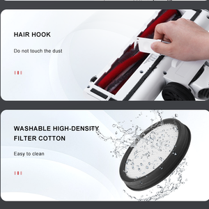<span class=keywords><strong>Aspirateur</strong></span> numérique Portable à sec Vertical <span class=keywords><strong>sans</strong></span> <span class=keywords><strong>fil</strong></span> puissant avec plusieurs têtes de <span class=keywords><strong>balai</strong></span> - Product Image 4