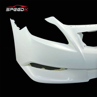 Kit de Carrocería para Actualización de Parachoques Delantero para Infiniti G37 Coupe, Parachoques Delantero de Fibra de Vidrio para G37 Coupe