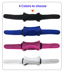 Schmerz linderung EVA Patella Stabil izer Knieband orthese Silikon Laufen Sport Patellar Knies tütze - Product Image 4