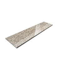 Granite beige chinois G682 pour marches et contremarches antidérapantes, design d'escalier extérieur
