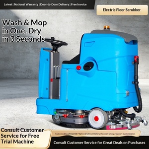 Small Floor Washing Machine Factory Workshop Floor Washing Machine Scrubbing Machine Washing Truck Industrial Floor Washing - Product Image 1