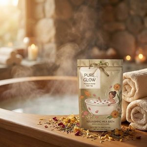 <span class=keywords><strong>Set</strong></span> <span class=keywords><strong>Regalo</strong></span> di Tè da Bagno Botanico Serie MICRO BATH PURE |   Collezione di 5 Bustine Premium di Tè da Bagno alle Erbe, Etichetta Privata, Disponibile OEM - Product Image 4