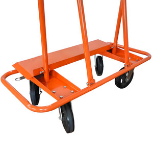 Drywall Sheet Cart Heavy Duty Drywall <strong>Dolly</strong> Cart Panel <strong>Dolly</strong> with 4 Swivel Wheels - Product Image 6