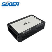 Amplificateur de voiture mono-bloc de classe D BC-500.1 avec crossovers 1500 Watts