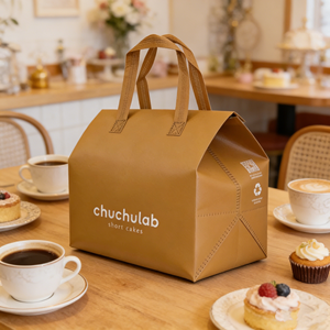 Bolsa Térmica Reutilizable para Entrega de Alimentos, con Logotipo Personalizado, Ecológica, de Tela No Tejida, Venta al Por Mayor de Fábrica - Product Image 1