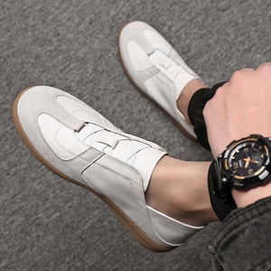 Chaussures d'entraînement allemandes avancées pour augmenter la taille <span class=keywords><strong>de</strong></span> 5 cm, <span class=keywords><strong>l</strong></span>égères, en cuir <span class=keywords><strong>de</strong></span> vache, basses, pour un usage urbain décontracté et quotidien - Product Image 5