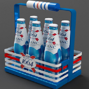 Customizable Multifunctional Eco-Friendly <strong>Beer</strong> <strong>Display</strong> Stand Acrylic &amp; Metal Flat Pack - Product Image 4