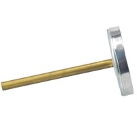 Termómetro Bimetálico para Parrillas, Hornos y Calderas Industriales - Montaje Axial, Personalizable OEM/ODM, Clasificación IP55