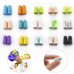 Noise sound noise reduction cancelling hearing protection ultra soft foam earplug for sleeping snoring travel work ear plugs