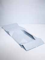 Boîte cadeau magnétique pliable de luxe personnalisée, boîte en carton rigide pliable avec aimant, emballage pour vêtements et chaussures