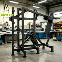 Machine à Squat Pendulaire à Charge Libre Série SM ATL, Appareil d'Entraînement des Jambes Robuste, Trajectoire Biomecanique Pendulaire, Conception pour le Soulagement des Douleurs Lombaires