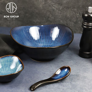 Bol de <span class=keywords><strong>service</strong></span> à salade irrégulier de 4.5/6/8 pouces Traiteur Dîner Couverts <span class=keywords><strong>Vaisselle</strong></span> en porcelaine pour Restaurant Hôtel - Product Image 1