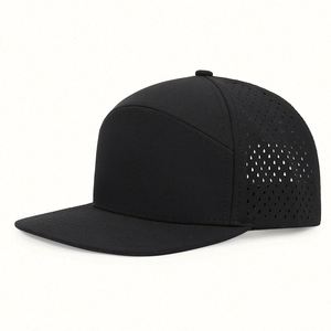 Gorra Trucker Deportiva Unisex de Alta Calidad con Logotipo Personalizado, Protección Contra el Agua, Perforada con Láser, 7 Paneles, Visera Plana, Impermeable, Estilo Béisbol - Product Image 2