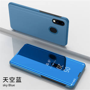 Coque de téléphone Xiaomi 11 Pro, galvanisée translucide, miroir intelligent, avec support intégré, mm, pour Poco M3 Pro - Product Image 1