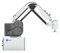 Bras robotique automatique à petite charge utile Dobot MG400 pour usage commercial, préparation de café, barman et ligne d'assemblage légère